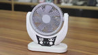Solar Fan 7 Blade Design Close Up